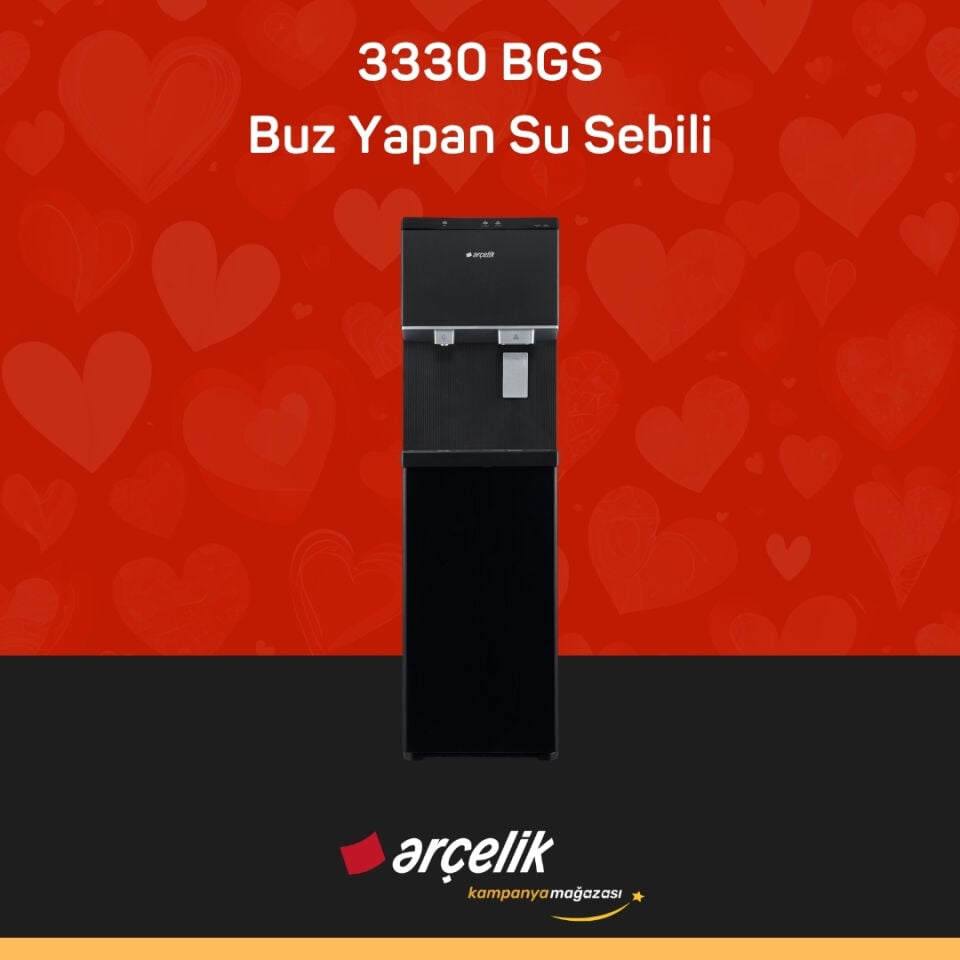 ARÇELİK 3330 BGS Buz Yapan Su Sebili