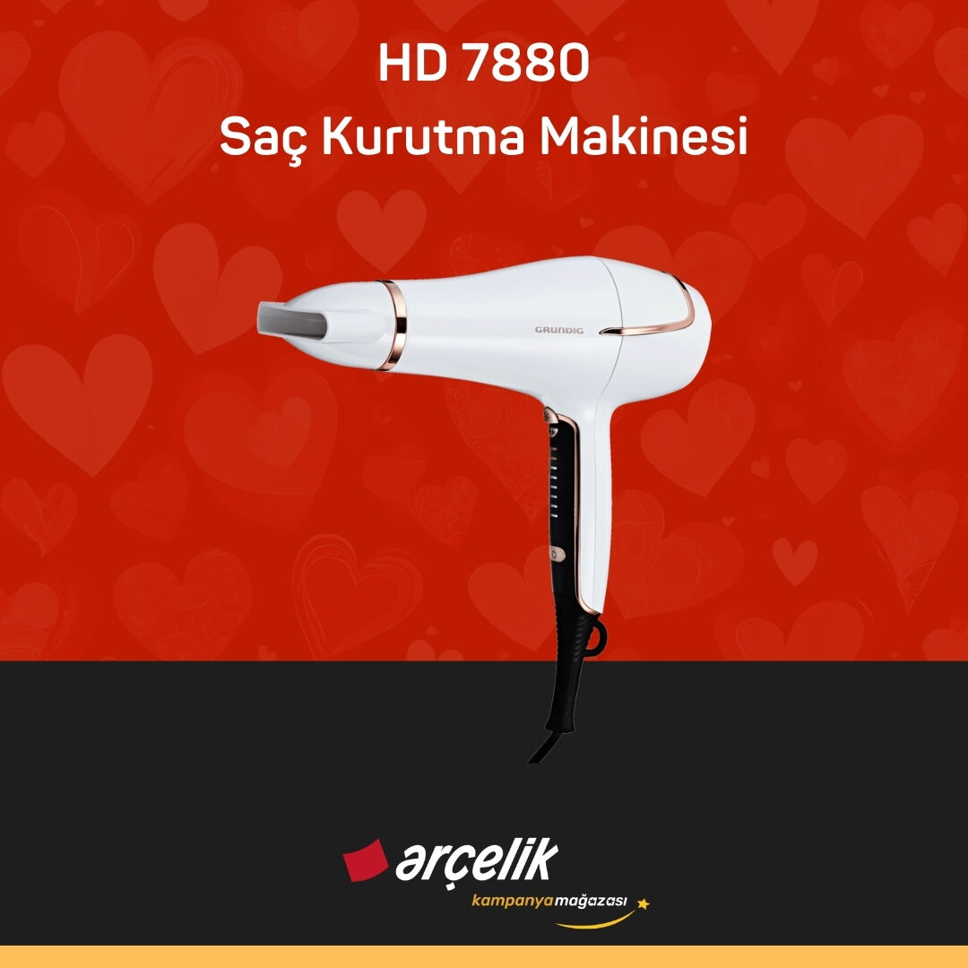 GRUNDIG HD 7880 Saç Kurutma Makinesi