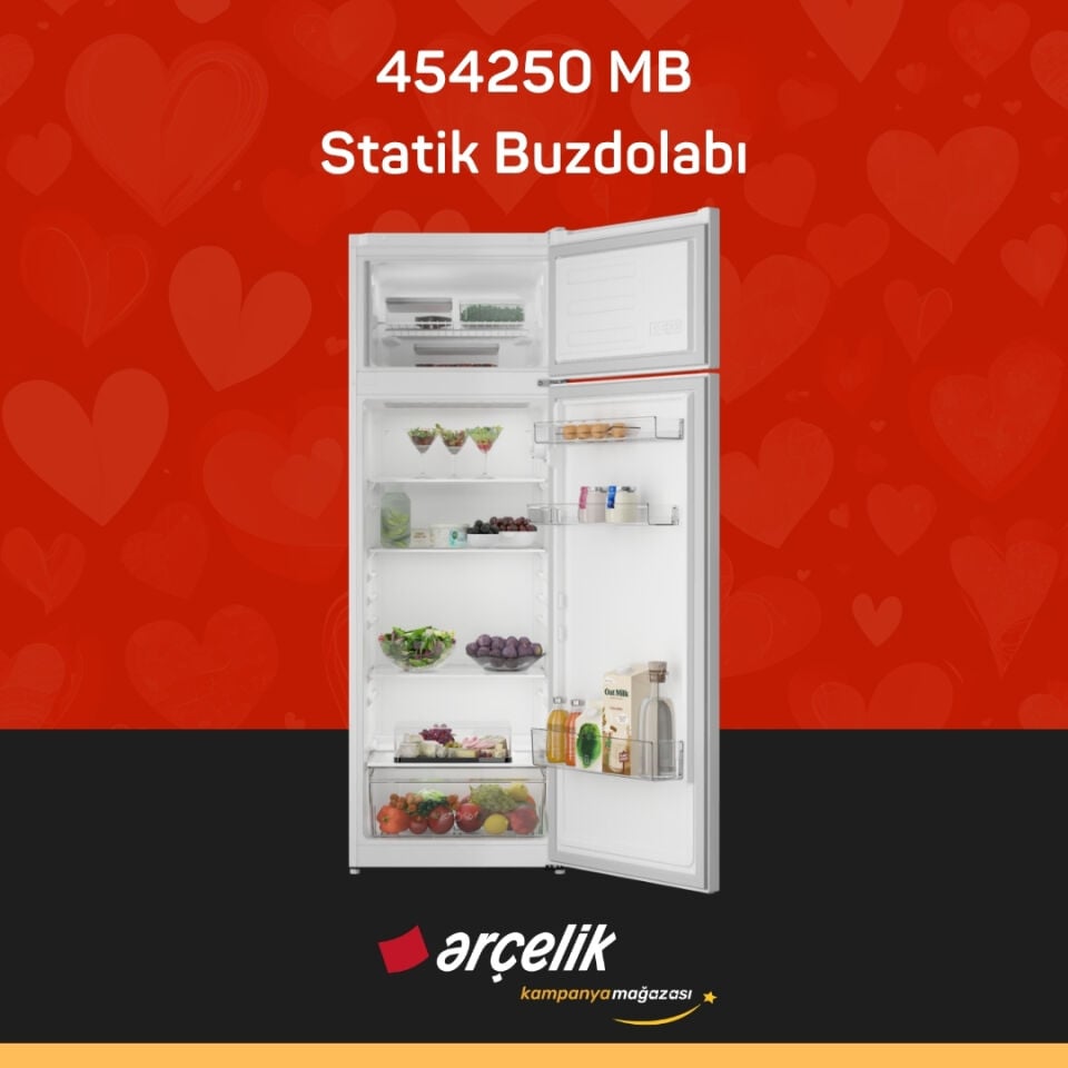 ARÇELİK 454250 MB Statik Buzdolabı