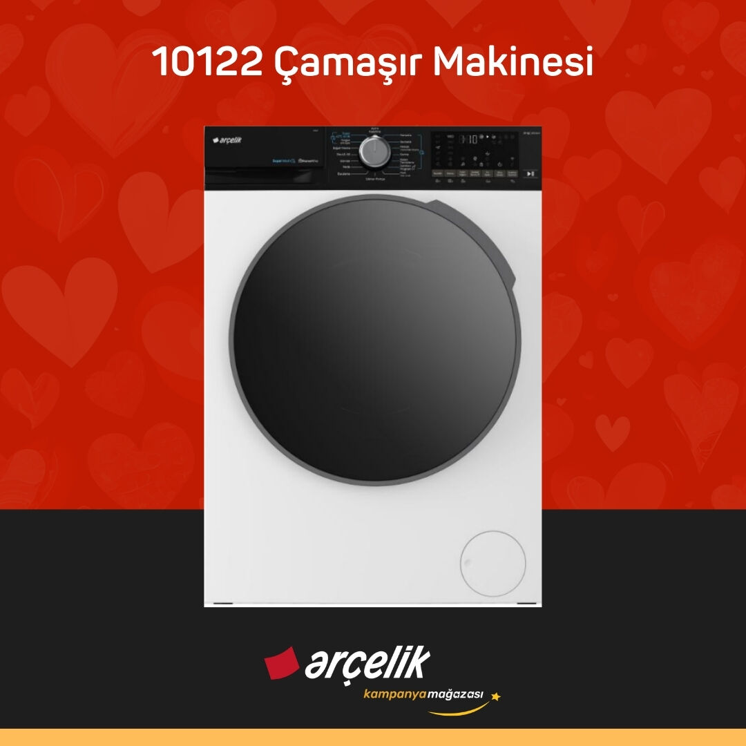 ARÇELİK 10122 1200 Devir 10 Kg Çamaşır Makinesi