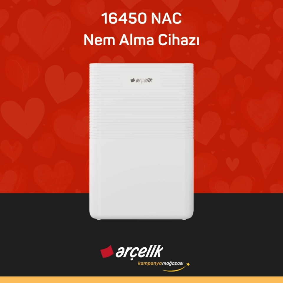 ARÇELİK 16450 NAC Nem Alma Cihazı