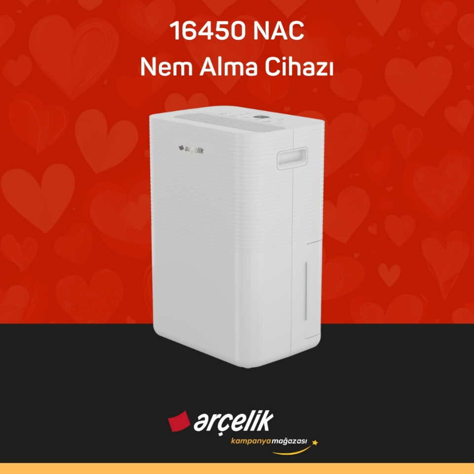 ARÇELİK 16450 NAC Nem Alma Cihazı