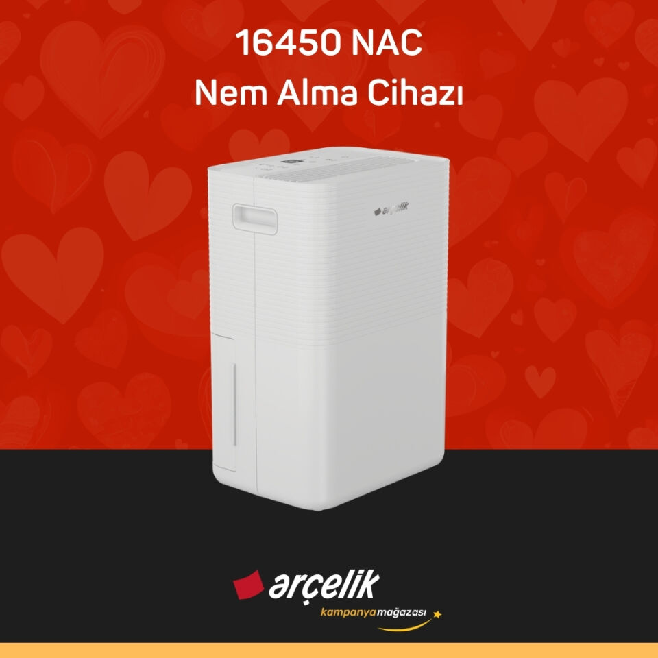 ARÇELİK 16450 NAC Nem Alma Cihazı