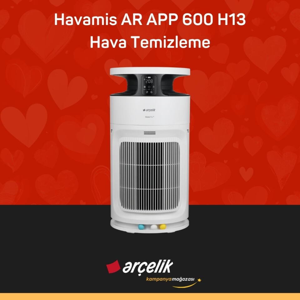 ARÇELİK Havamis AR APP 600 H13 Hava Temizleme