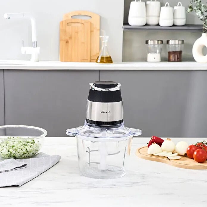 Karaca Megablend 3L Ultra Geniş Cam Hazneli Inox Doğrayıcı