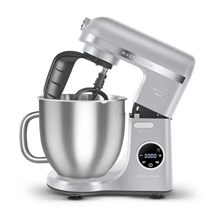 Karaca Mastermaid Chef Ultra D2000W Dijital Ekranlı Hamur Yoğurma Makinesi Silver 7L