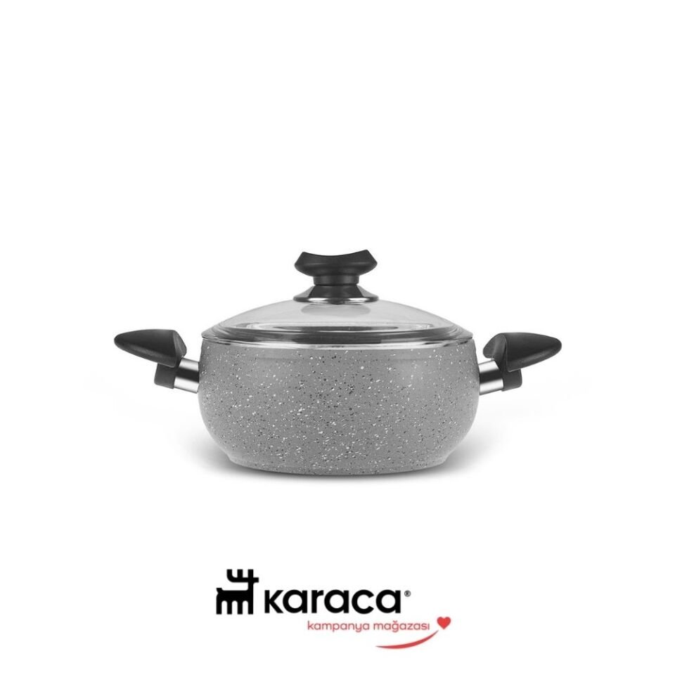 Karaca Biogranit Avanos 7 Parça Tencere Seti Gri