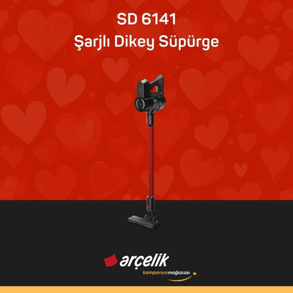 ARÇELİK SD 6141 Şarjlı Dikey Süpürge