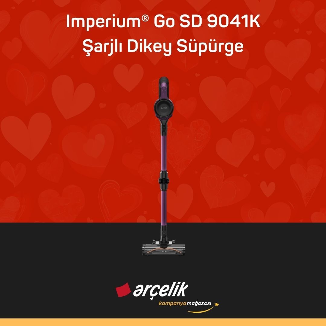ARÇELİK Imperium® Go SD 9041K Şarjlı Dikey Süpürge