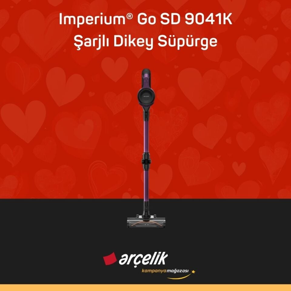 ARÇELİK Imperium® Go SD 9041K Şarjlı Dikey Süpürge