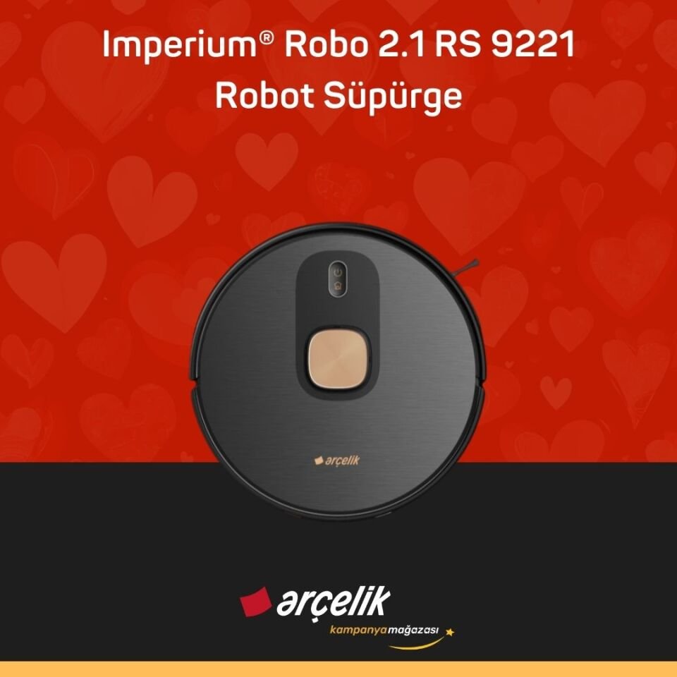 ARÇELİK Imperium® Robo 2.1 RS 9221 Robot Süpürge
