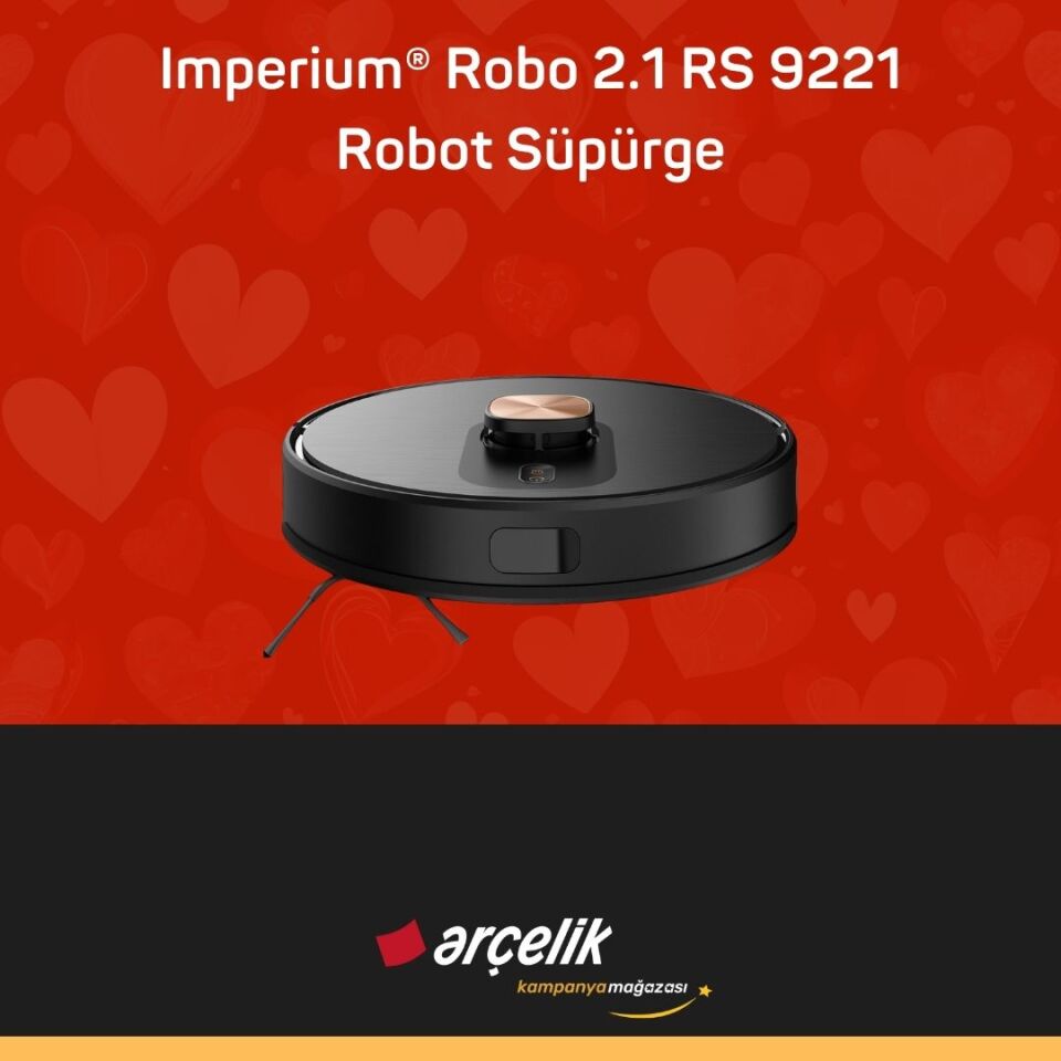 ARÇELİK Imperium® Robo 2.1 RS 9221 Robot Süpürge