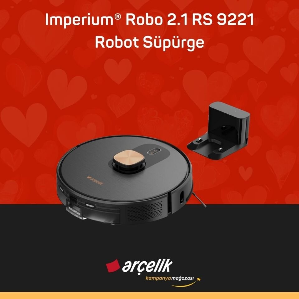 ARÇELİK Imperium® Robo 2.1 RS 9221 Robot Süpürge