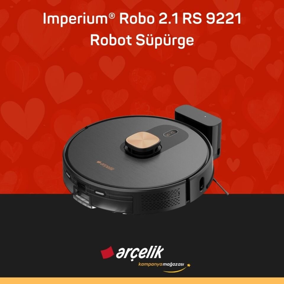 ARÇELİK Imperium® Robo 2.1 RS 9221 Robot Süpürge