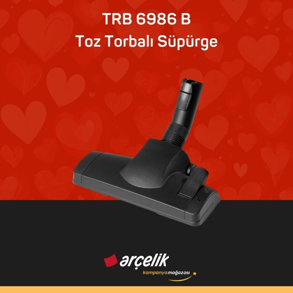 ARÇELİK TRB 6986 B Toz Torbalı Süpürge