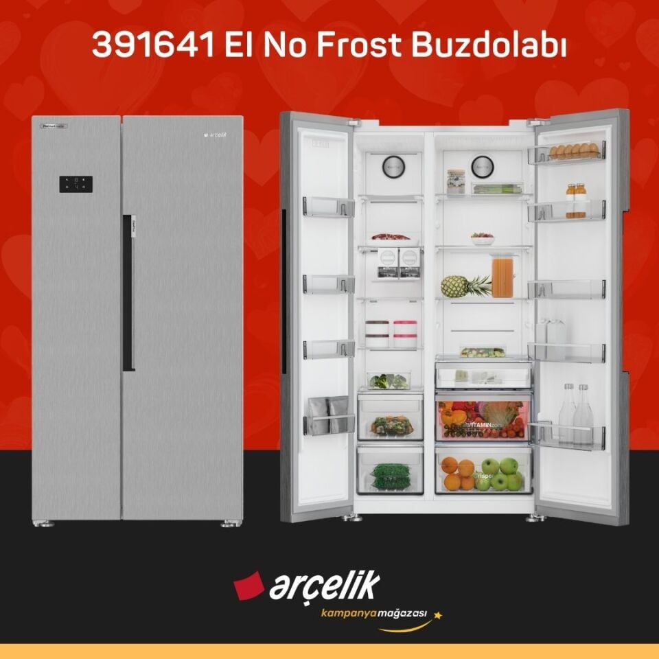 ARÇELİK 391641 EI Gardırop Tipi Buzdolabı