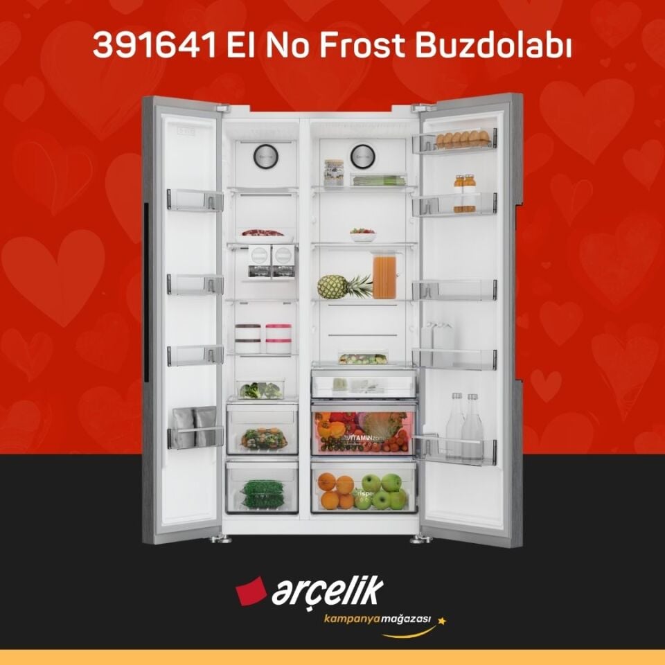ARÇELİK 391641 EI Gardırop Tipi Buzdolabı