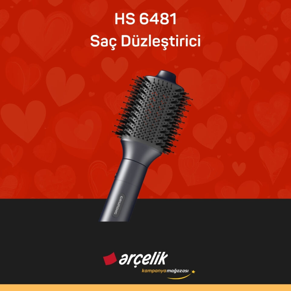 GRUNDIG HS 6481 Saç Düzleştirici