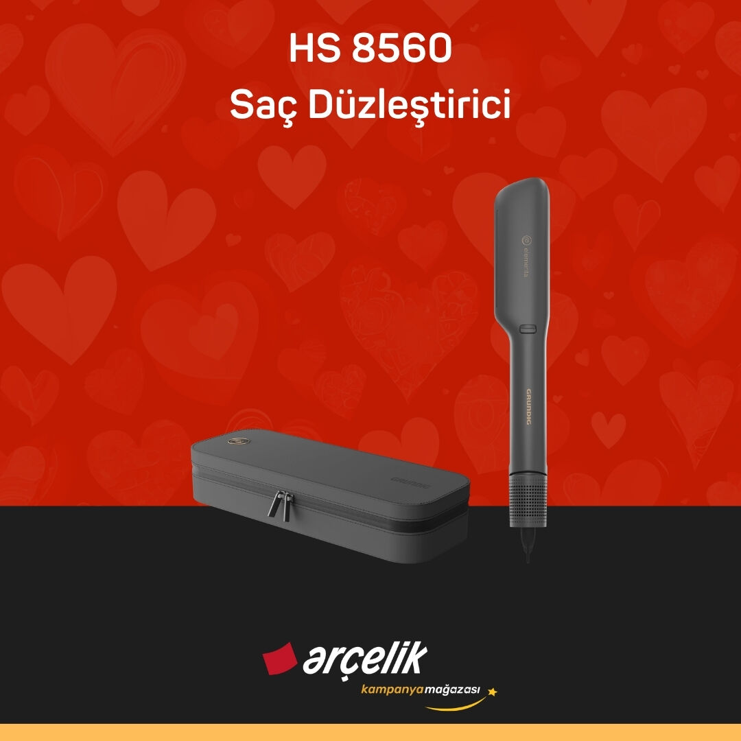 GRUNDIG HS 8560 Saç Düzleştirici