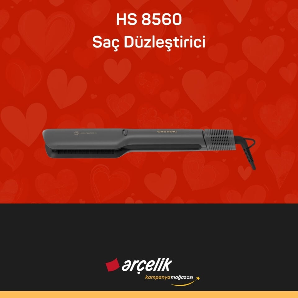 GRUNDIG HS 8560 Saç Düzleştirici