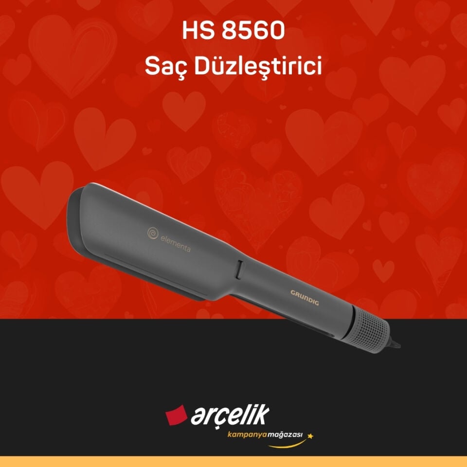 GRUNDIG HS 8560 Saç Düzleştirici