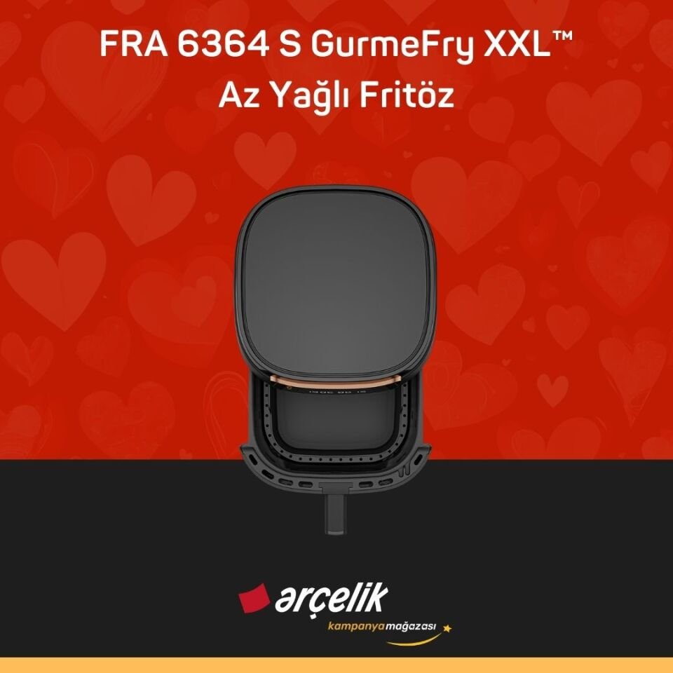 ARÇELİK FRA 6364 S Az Yağlı Fritöz
