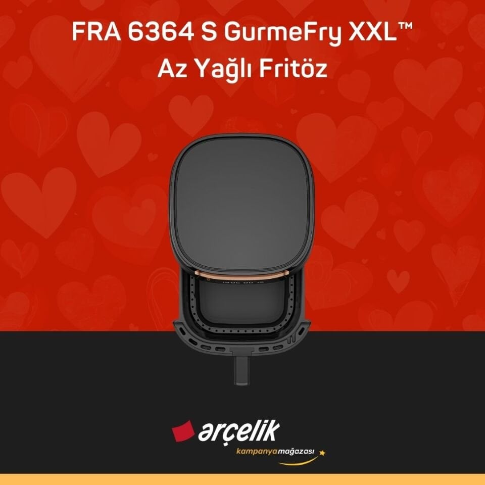 ARÇELİK FRA 6364 S Az Yağlı Fritöz