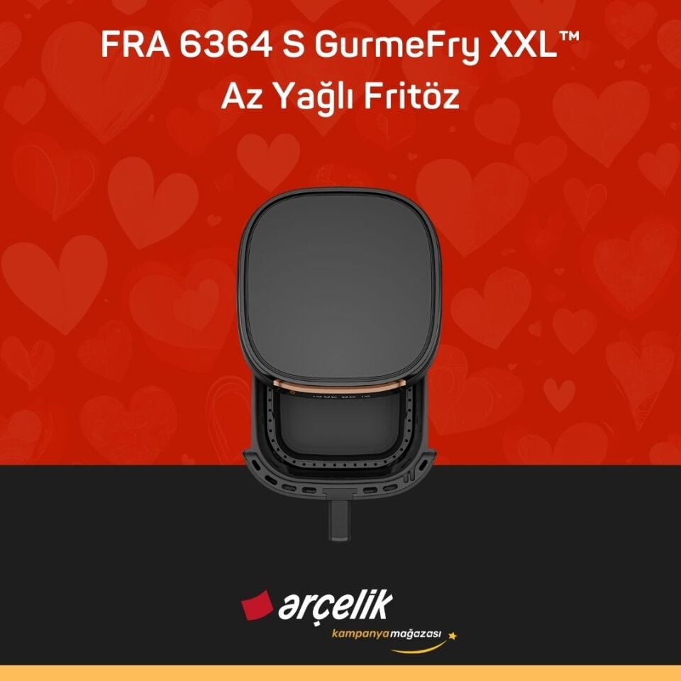 ARÇELİK FRA 6364 S Az Yağlı Fritöz