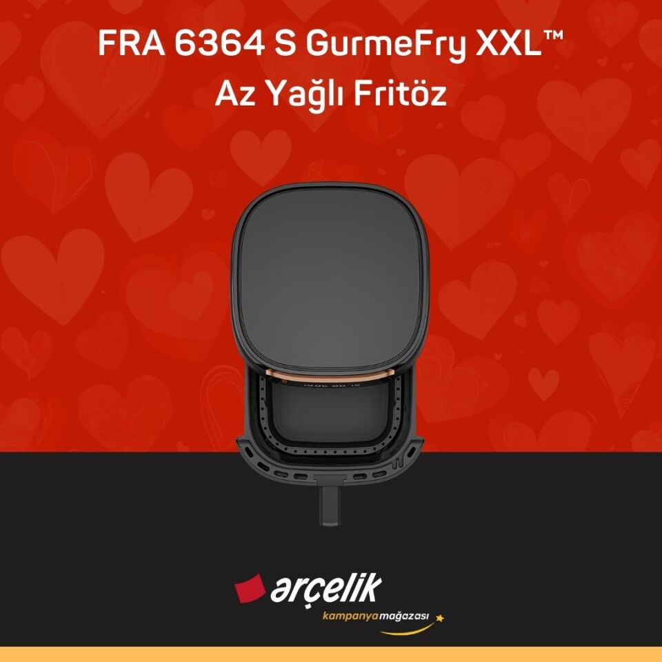 ARÇELİK FRA 6364 S Az Yağlı Fritöz