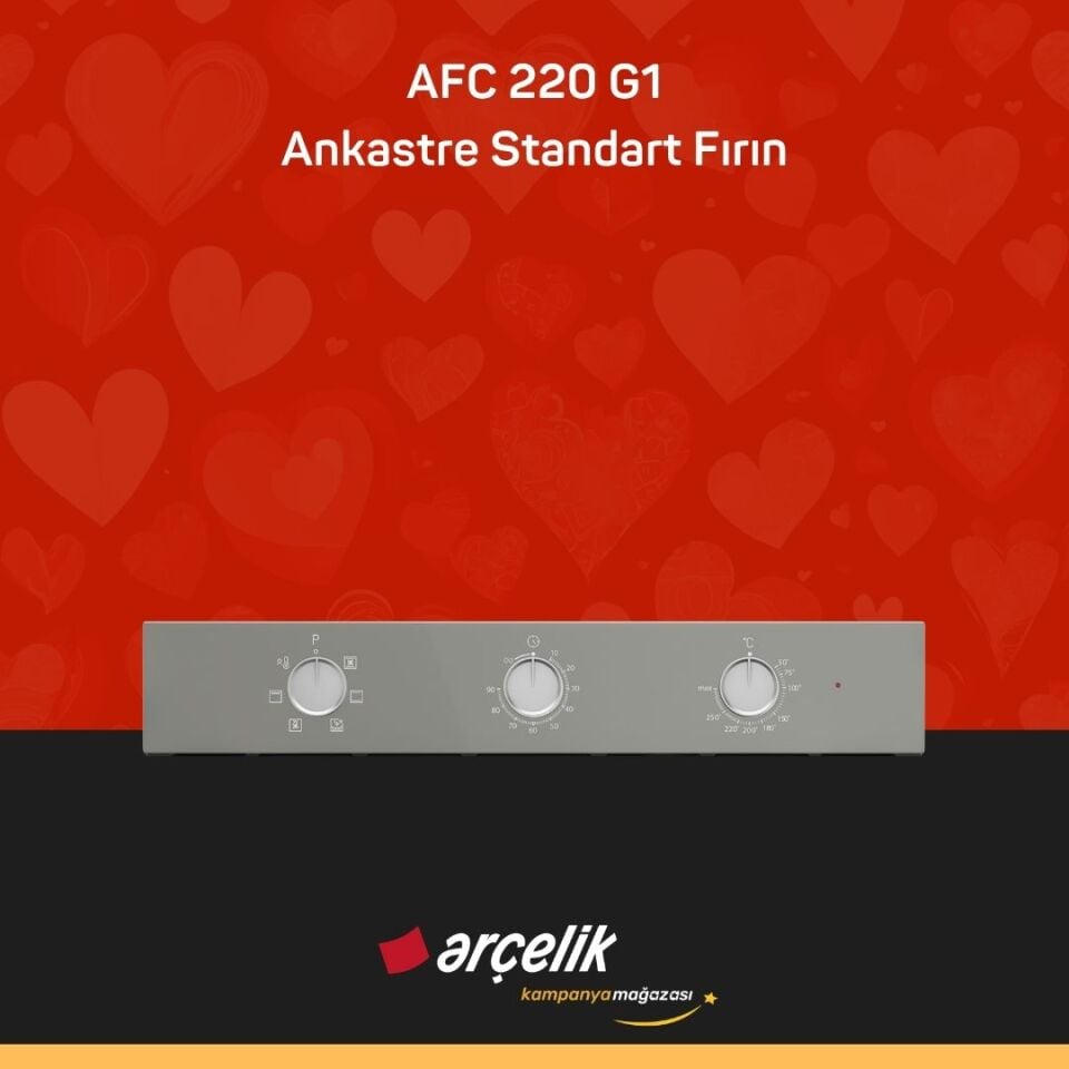 ARÇELİK AFC 220 G1 Ankastre Standart Fırın