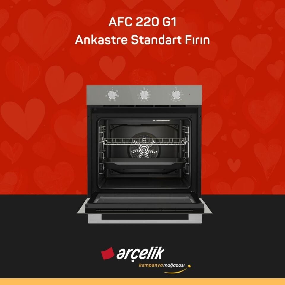 ARÇELİK AFC 220 G1 Ankastre Standart Fırın