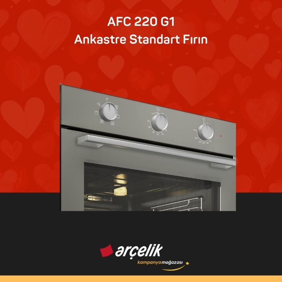 ARÇELİK AFC 220 G1 Ankastre Standart Fırın