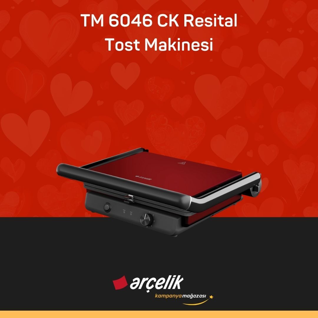 ARÇELİK TM 6046 CK Resital Tost Makinesi