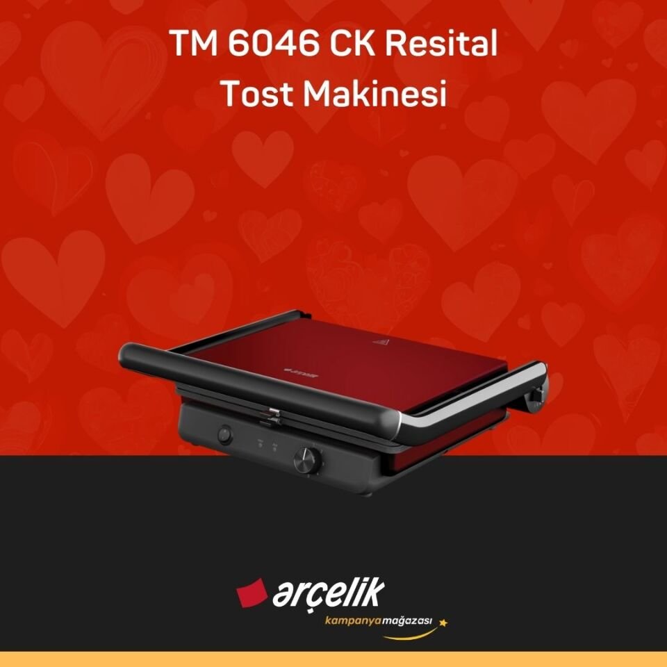 ARÇELİK TM 6046 CK Resital Tost Makinesi
