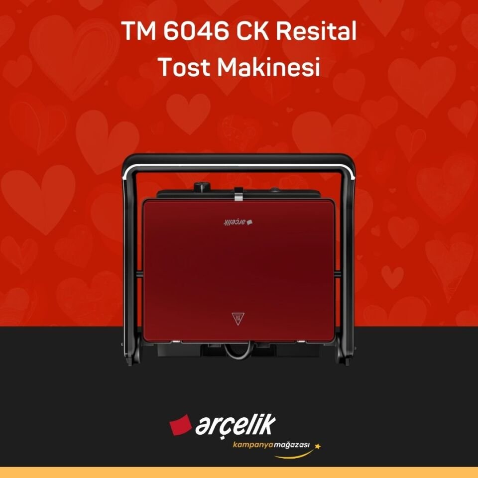 ARÇELİK TM 6046 CK Resital Tost Makinesi
