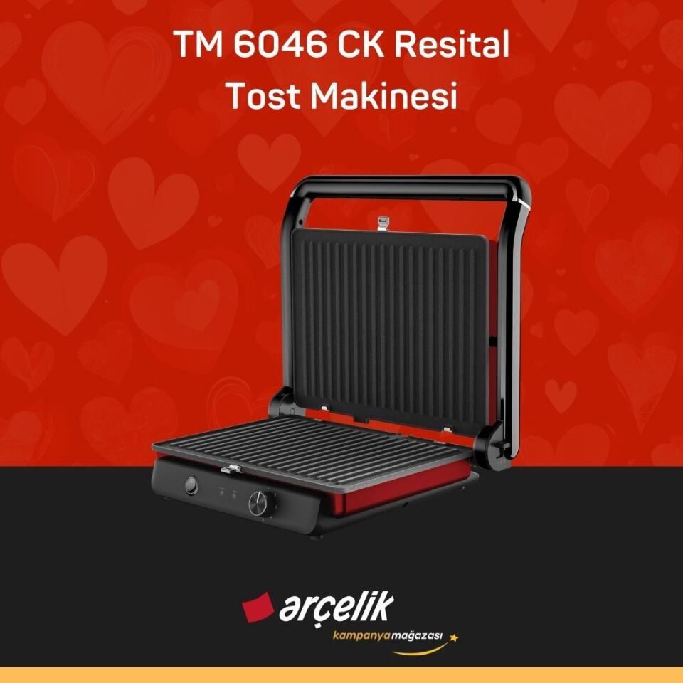 ARÇELİK TM 6046 CK Resital Tost Makinesi