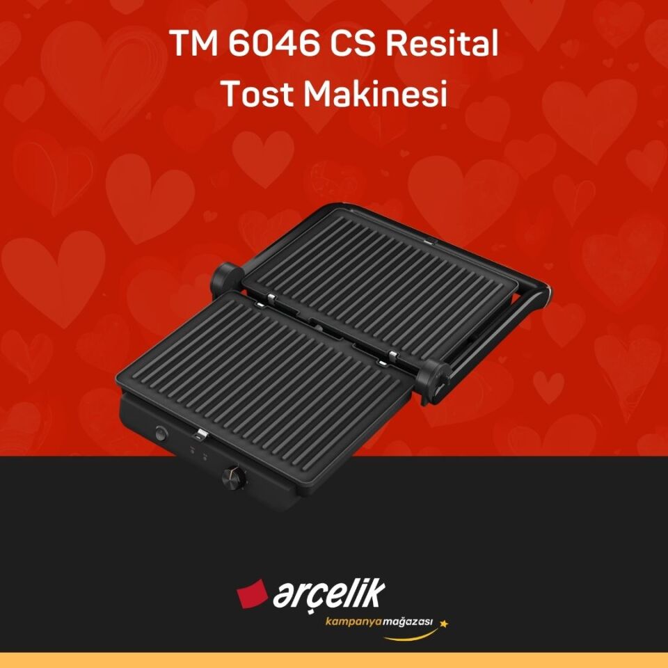 ARÇELİK TM 6046 CS Tost Makinesi