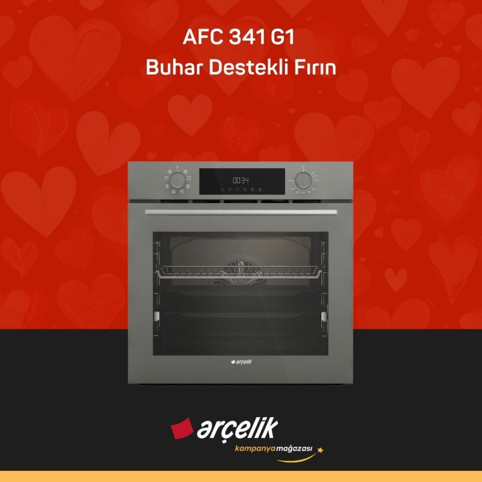 ARÇELİK AFC 341 G1 Buhar Destekli Fırın