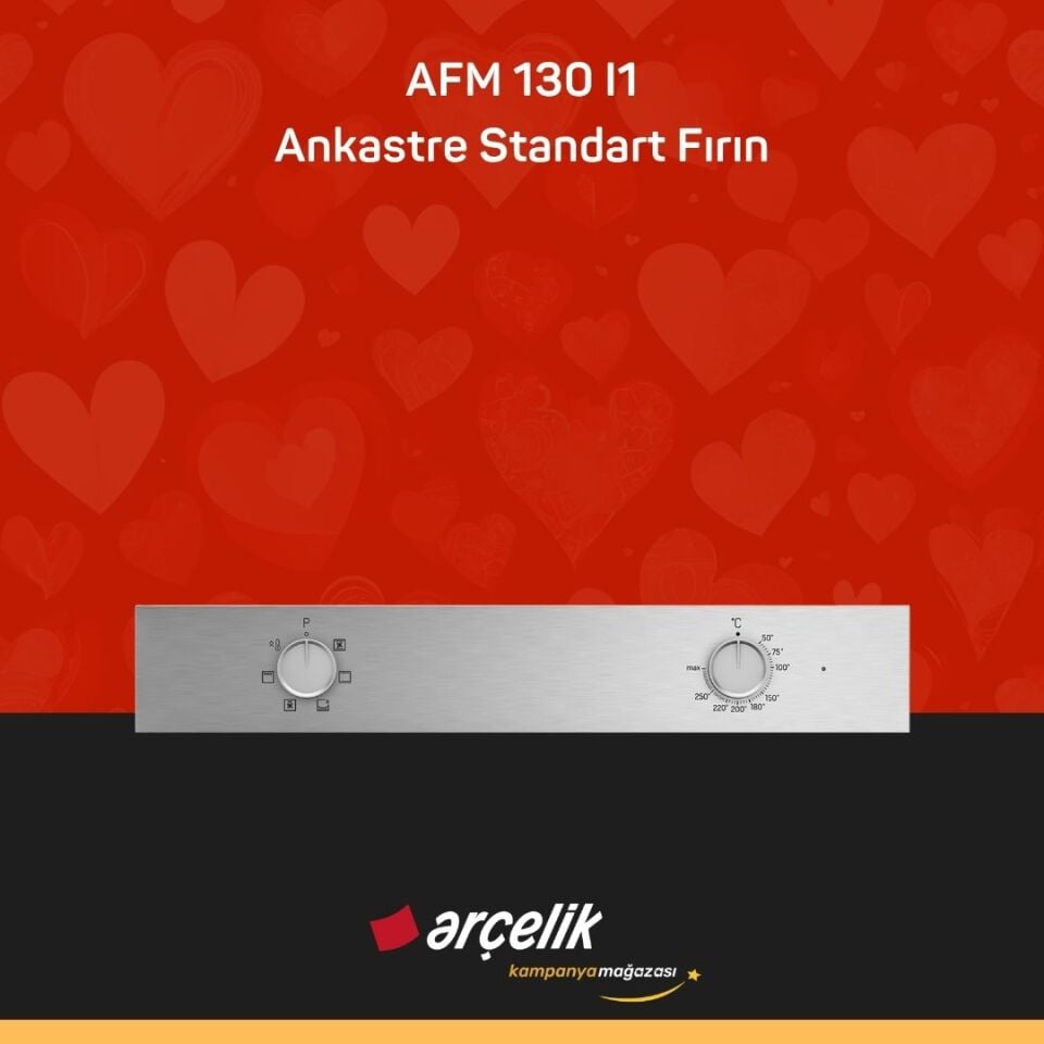 ARÇELİK AFM 130 I1 Ankastre Standart Fırın