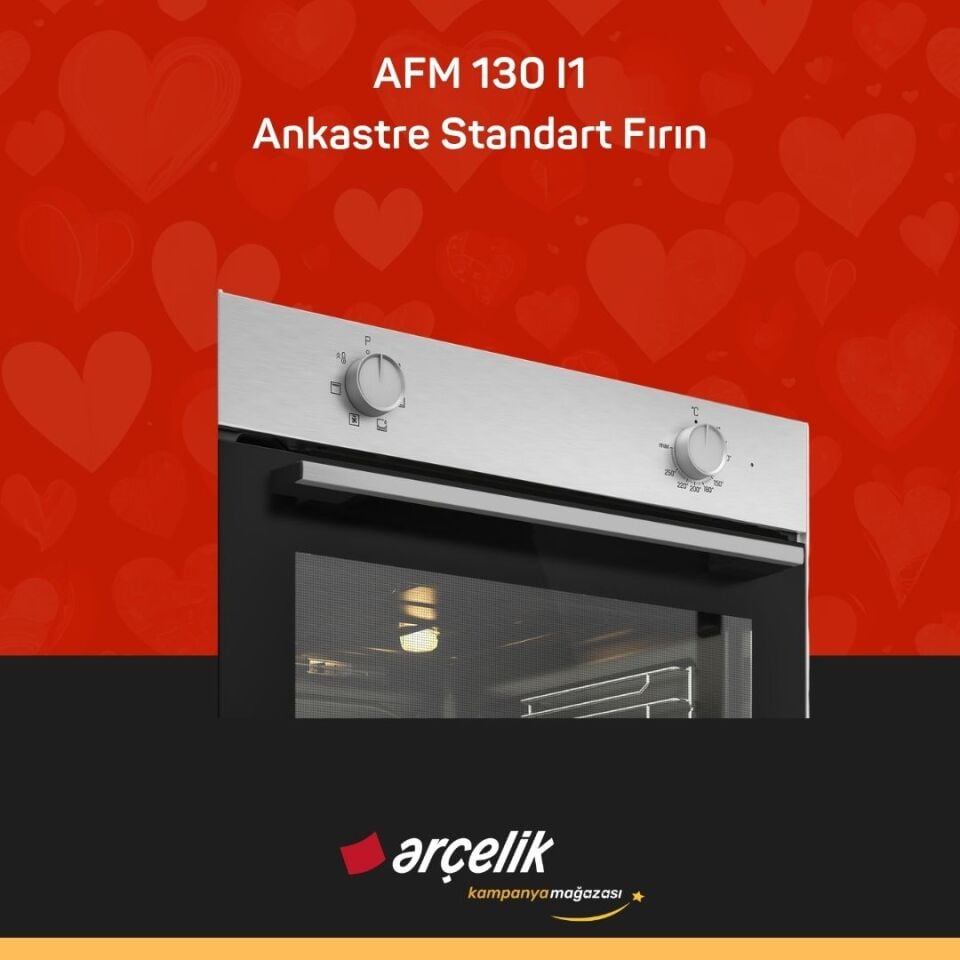 ARÇELİK AFM 130 I1 Ankastre Standart Fırın