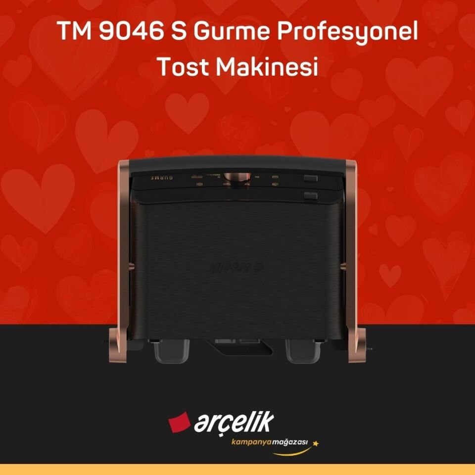ARÇELİK TM 9046 S Gurme Profesyonel Tost Makinesi
