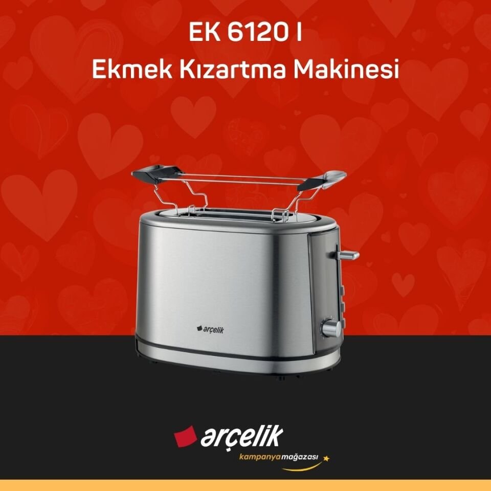 ARÇELİK EK 6120 I Ekmek Kızartma Makinesi