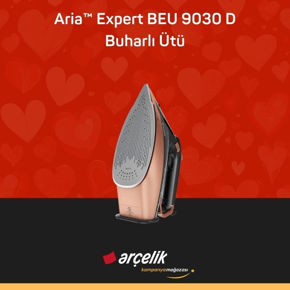 ARÇELİK Aria™ Expert BEU 9030 D Buharlı Ütü