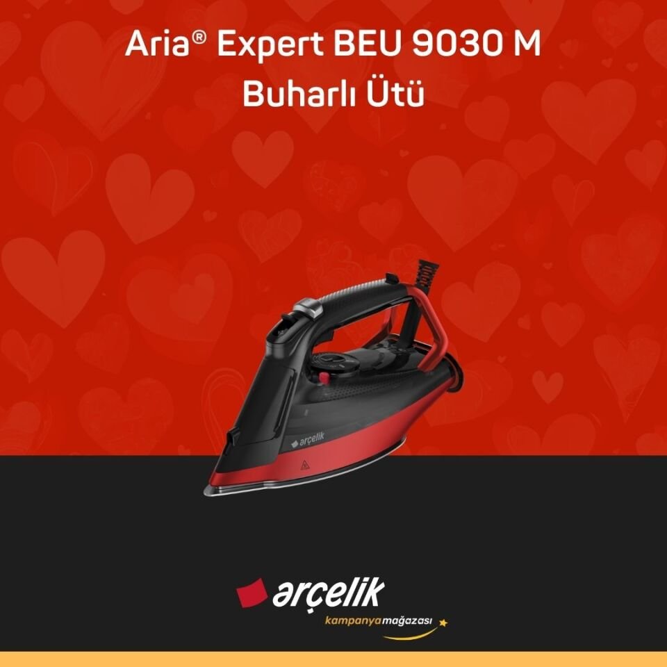 ARÇELİK Aria® Expert BEU 9030 M Buharlı Ütü