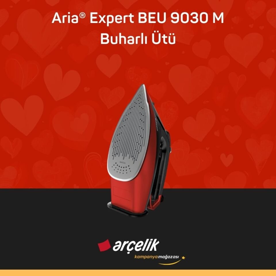 ARÇELİK Aria® Expert BEU 9030 M Buharlı Ütü