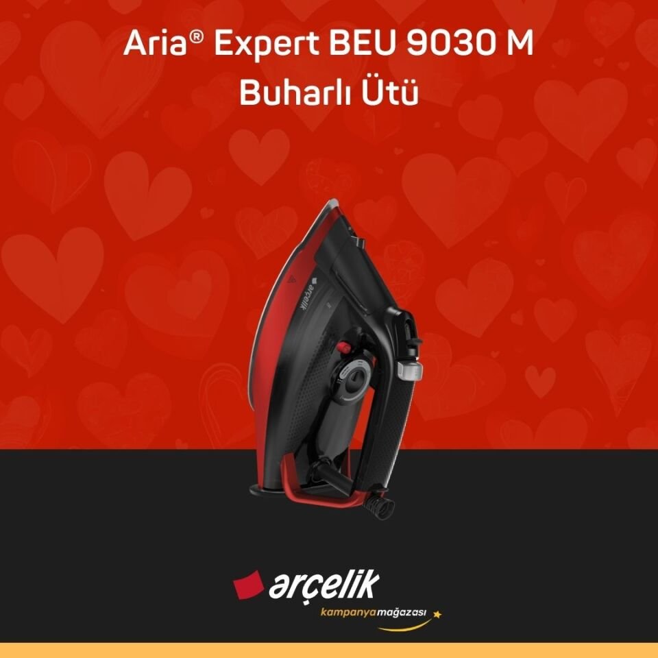 ARÇELİK Aria® Expert BEU 9030 M Buharlı Ütü