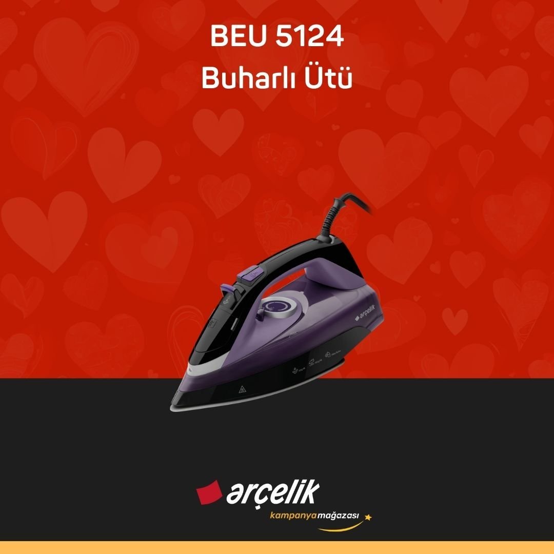 ARÇELİK BEU 5124 Buharlı Ütü