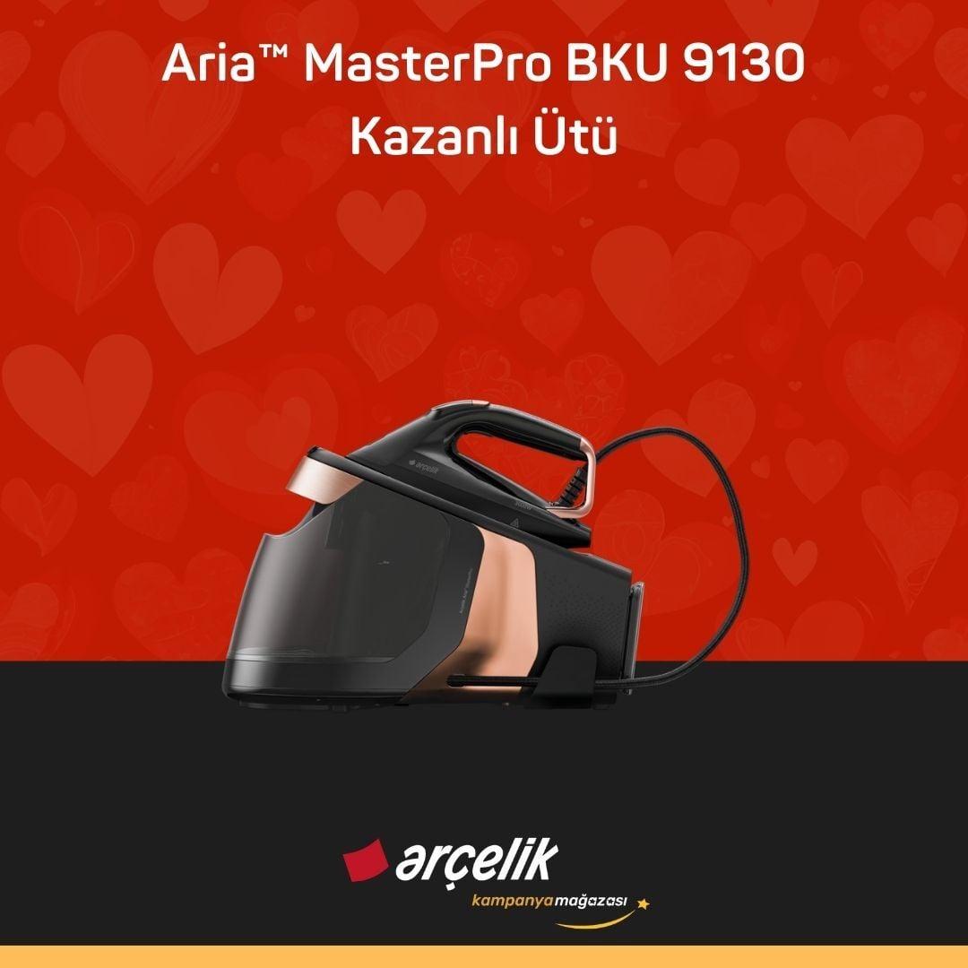 ARÇELİK Aria™ MasterPro BKU 9130 Kazanlı Ütü
