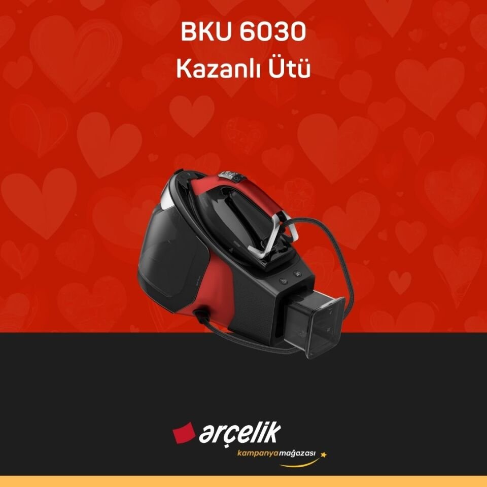 ARÇELİK Aria™ Master BKU 6030 Kazanlı Ütü
