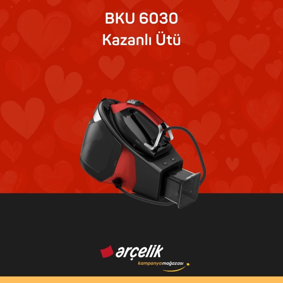 ARÇELİK Aria™ Master BKU 6030 Kazanlı Ütü